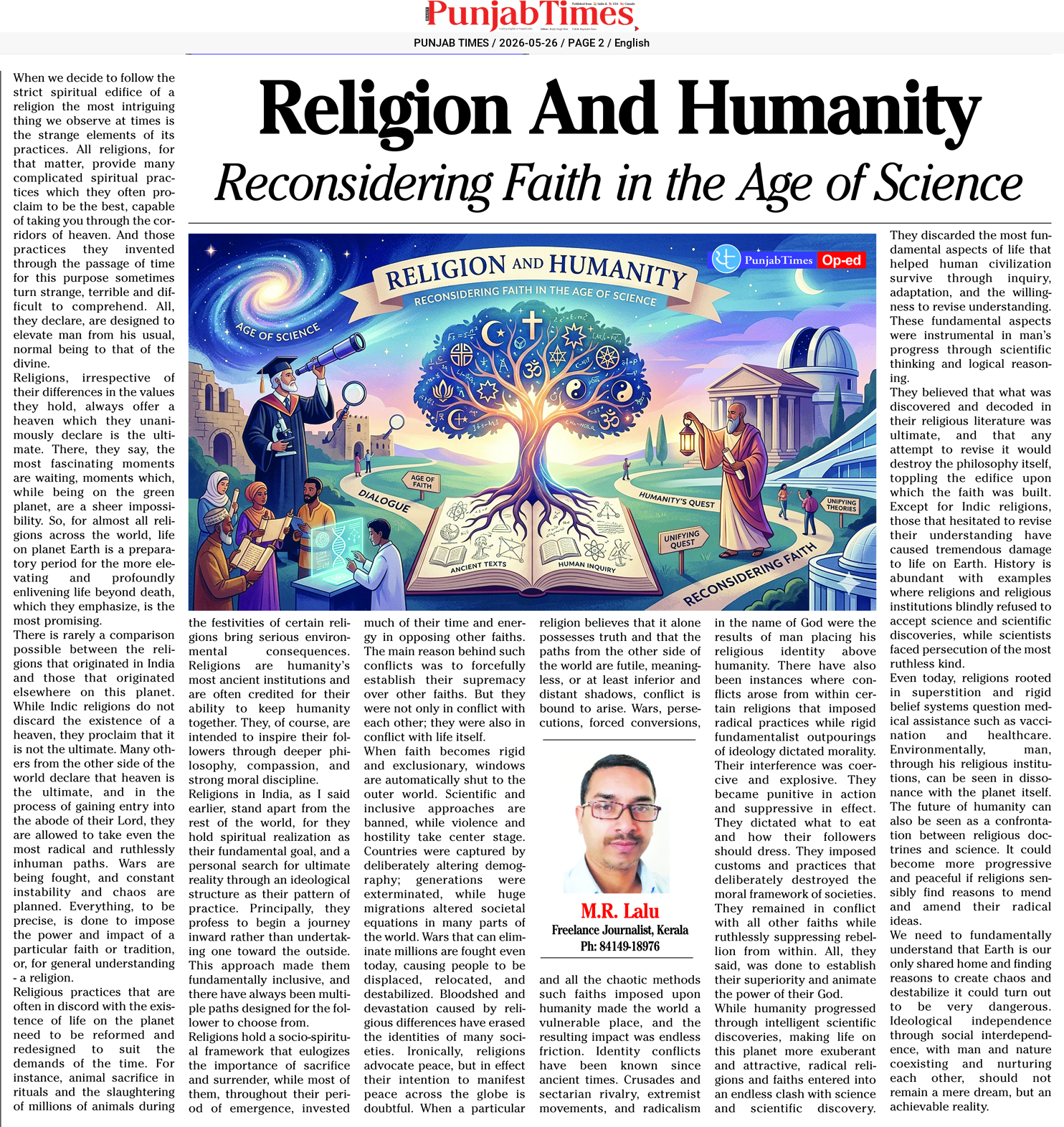 Religion And Humanity