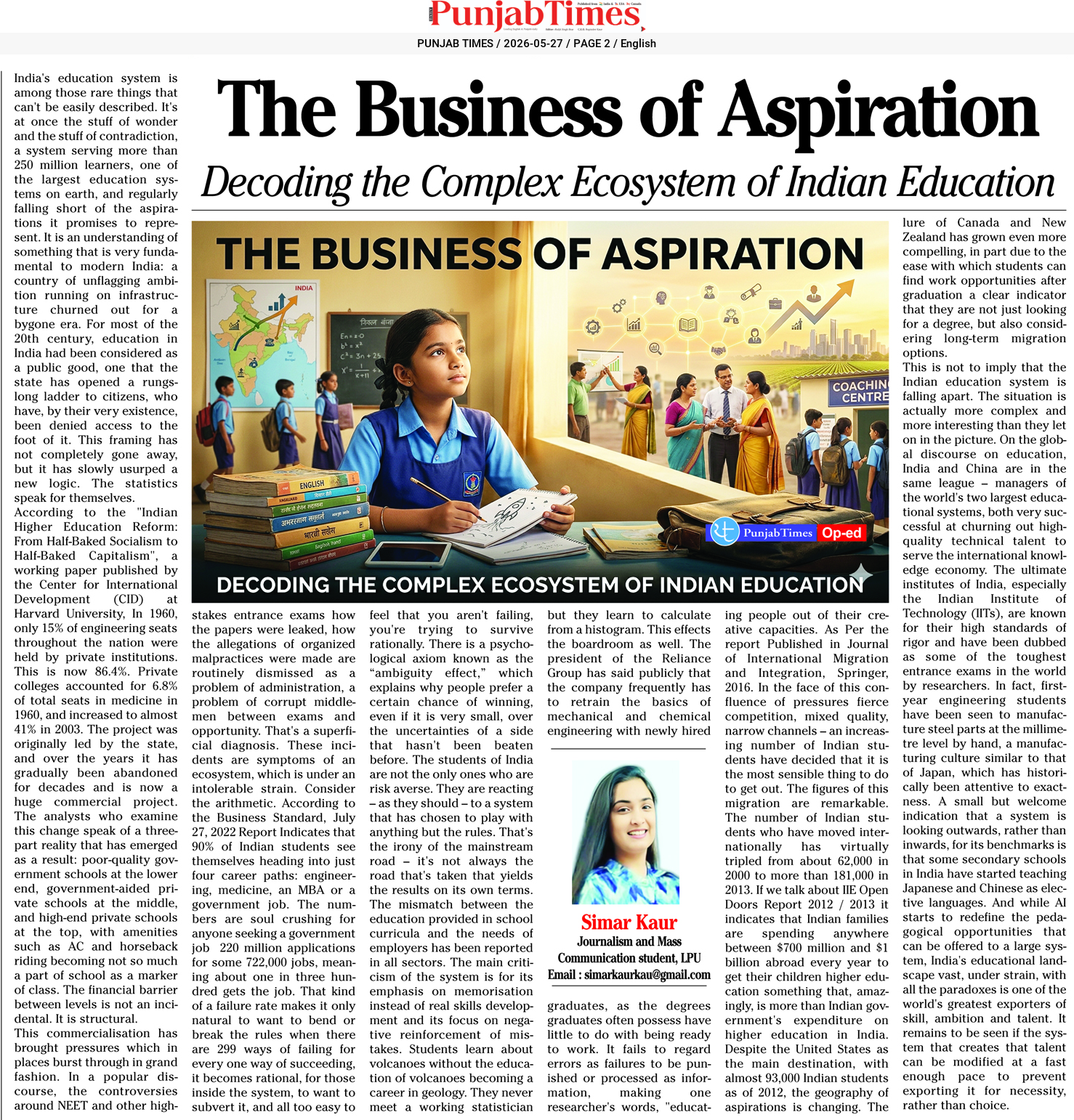 The Business of Aspiration